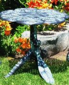 Antique Green Butterfly Table
